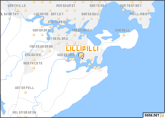 map of Lilli Pilli