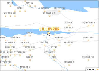 map of Lillkyrka