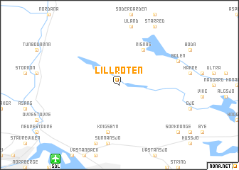 map of Lillroten