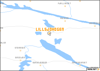 map of Lillsjöhögen