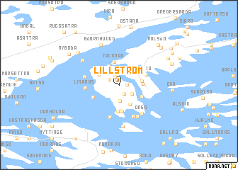 map of Lillström