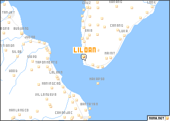 map of Liloan