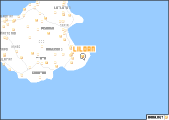 map of Liloan