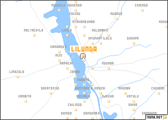 map of Lilunda