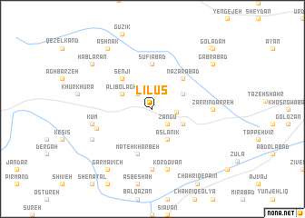 map of Līlūs