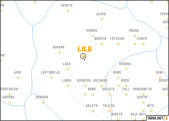 map of Līlu