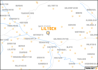 map of Lilyach