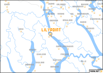 map of Lily Point