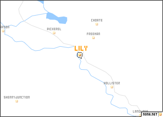 map of Lily