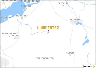 map of Lima Center