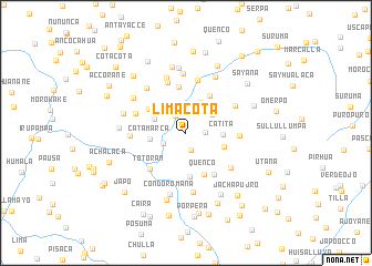 map of Limacota