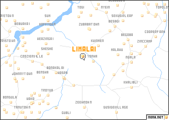 map of Limalai