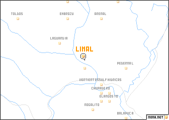 map of Limal