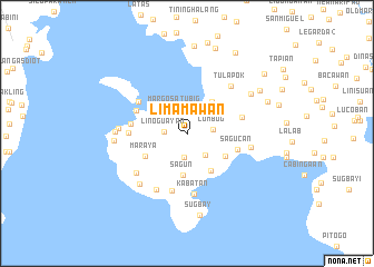 map of Limamawan