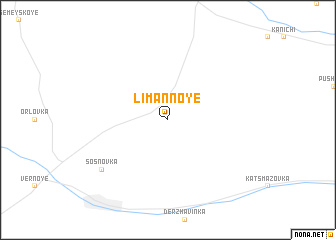 map of Limannoye