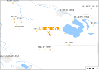 map of Limannoye