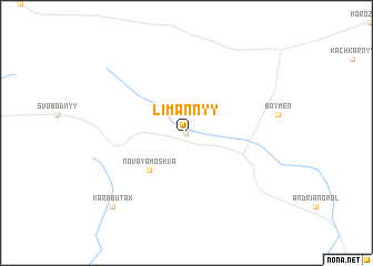 map of Limannyy