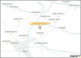 map of Liman Pervyy