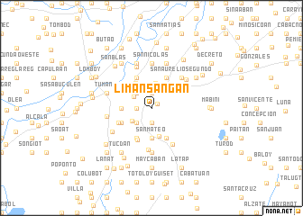 map of Limansangan