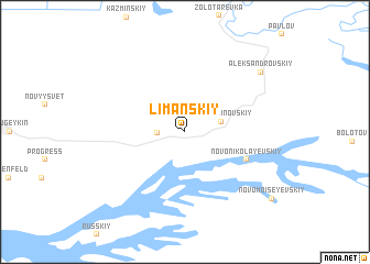 map of Limanskiy