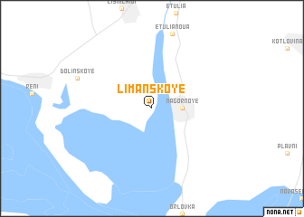 map of Limanskoye