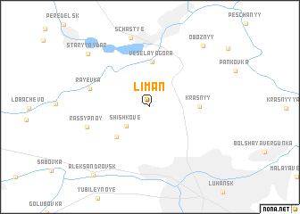 map of Liman