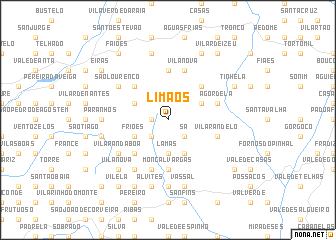 map of Limãos