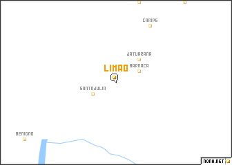 map of Limão