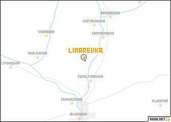 map of Limarevka