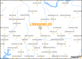 map of Limas de Belén