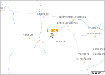 map of Limas