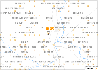 map of Limas