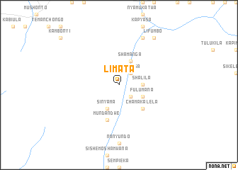 map of Limata