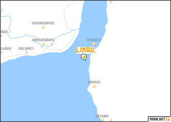 map of Limau