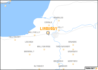 map of Limavady