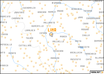 map of Lima