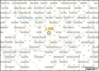 map of Lima