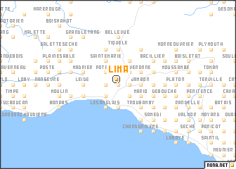 map of Lima