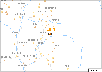 map of Lima