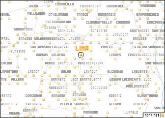 map of Lima