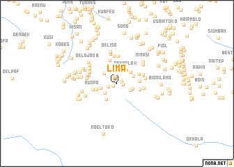 map of Lima