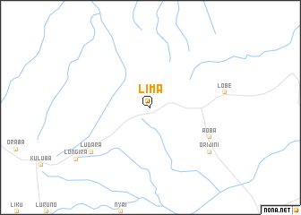 map of Lima