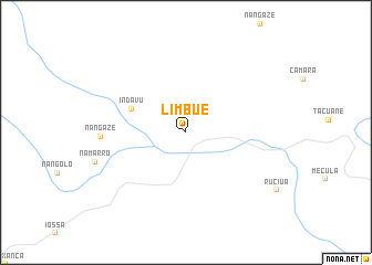 map of Limbué