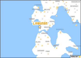 map of Limbunan