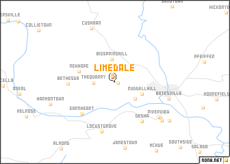 map of Limedale