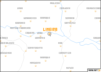 map of Limeira