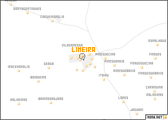 map of Limeira
