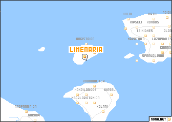 map of Limenária