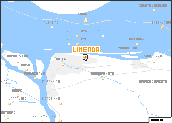 map of Limenda