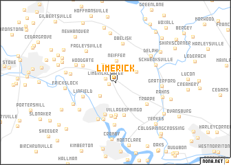 map of Limerick